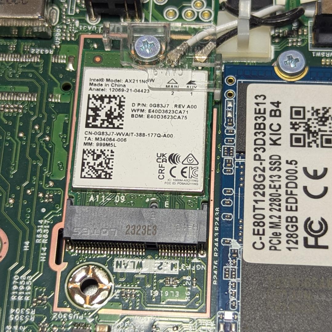 Dell OptiPlex Micro 7010 2023; メモリ 64GB