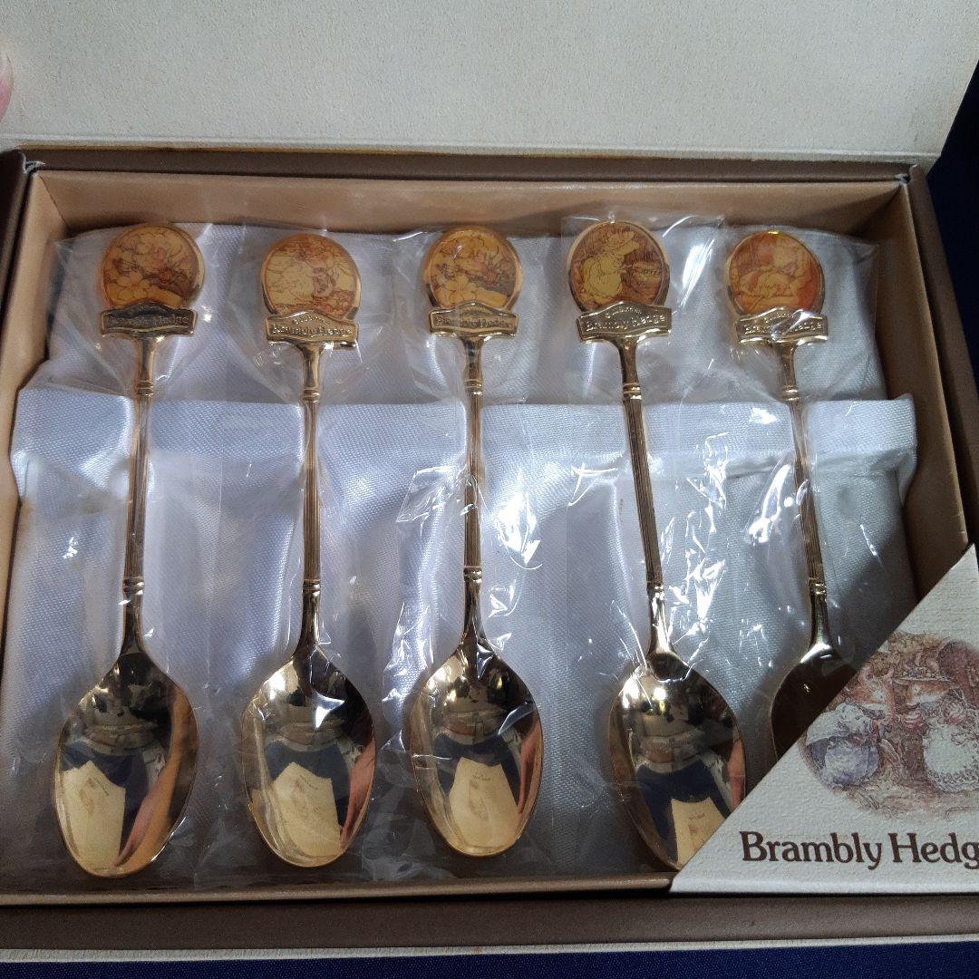 『新品』のばらの村のものがたり　Brambly Hedge スプーンセット 5本