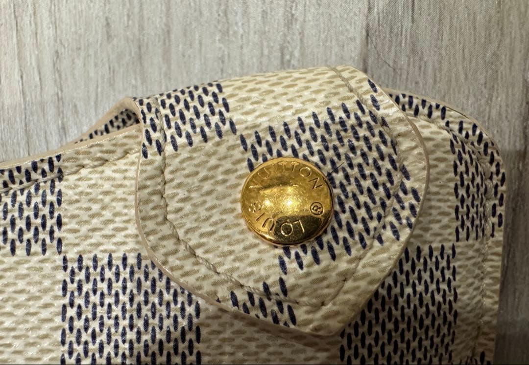 【直営店購入】LOUIS VUITTON ダミエアズール　メガネケース