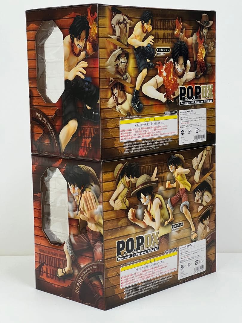 P.O.P DX ワンピース　ルフィ　エースフィギュア 国内正規品　未開封