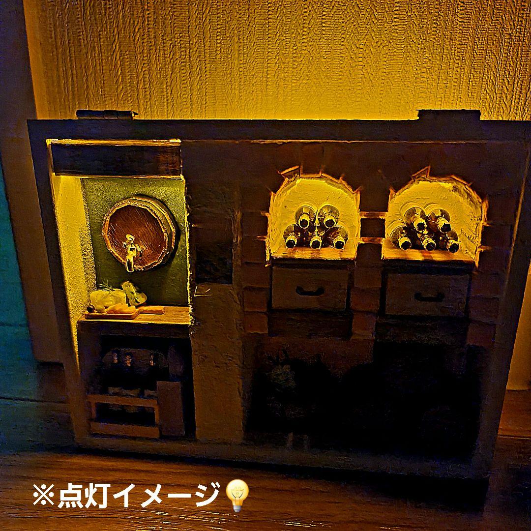 ミニチュアフード☆ミニチュアパン☆ワイン箱セット