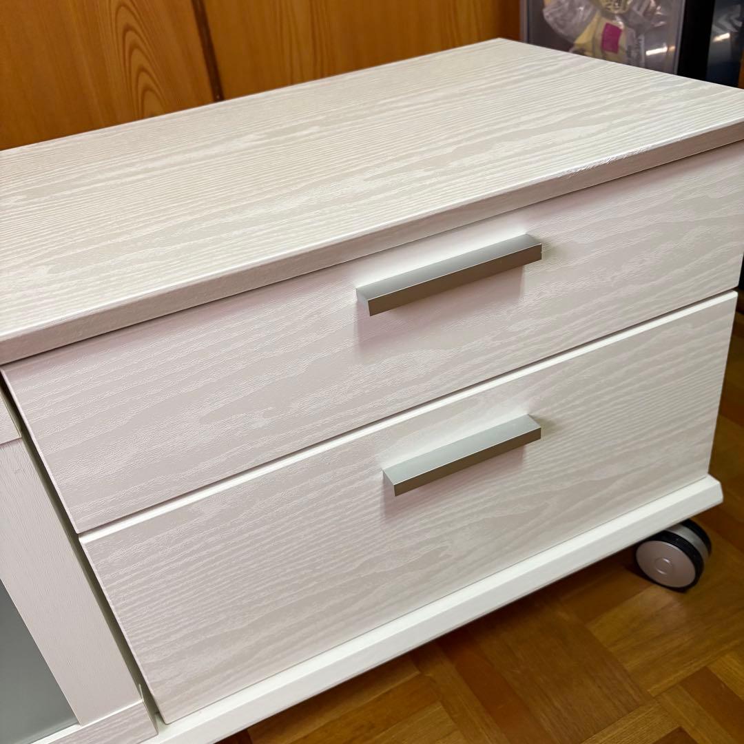 ニトリ ローボード ダイス 100 ホワイト テレビ台 チェスト Nitori