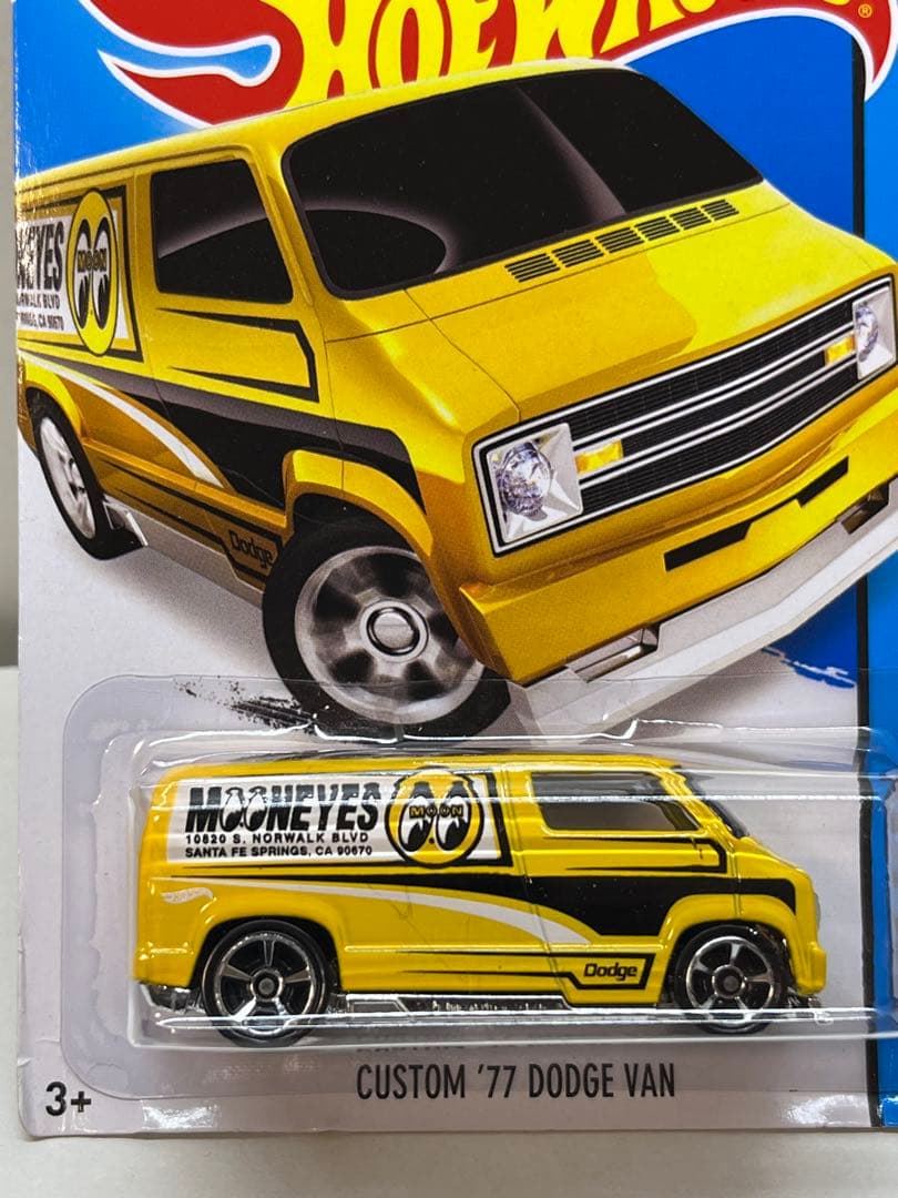 ホットウィール ムーンアイズ 4台セット ボーンシェイカー ダッジバン