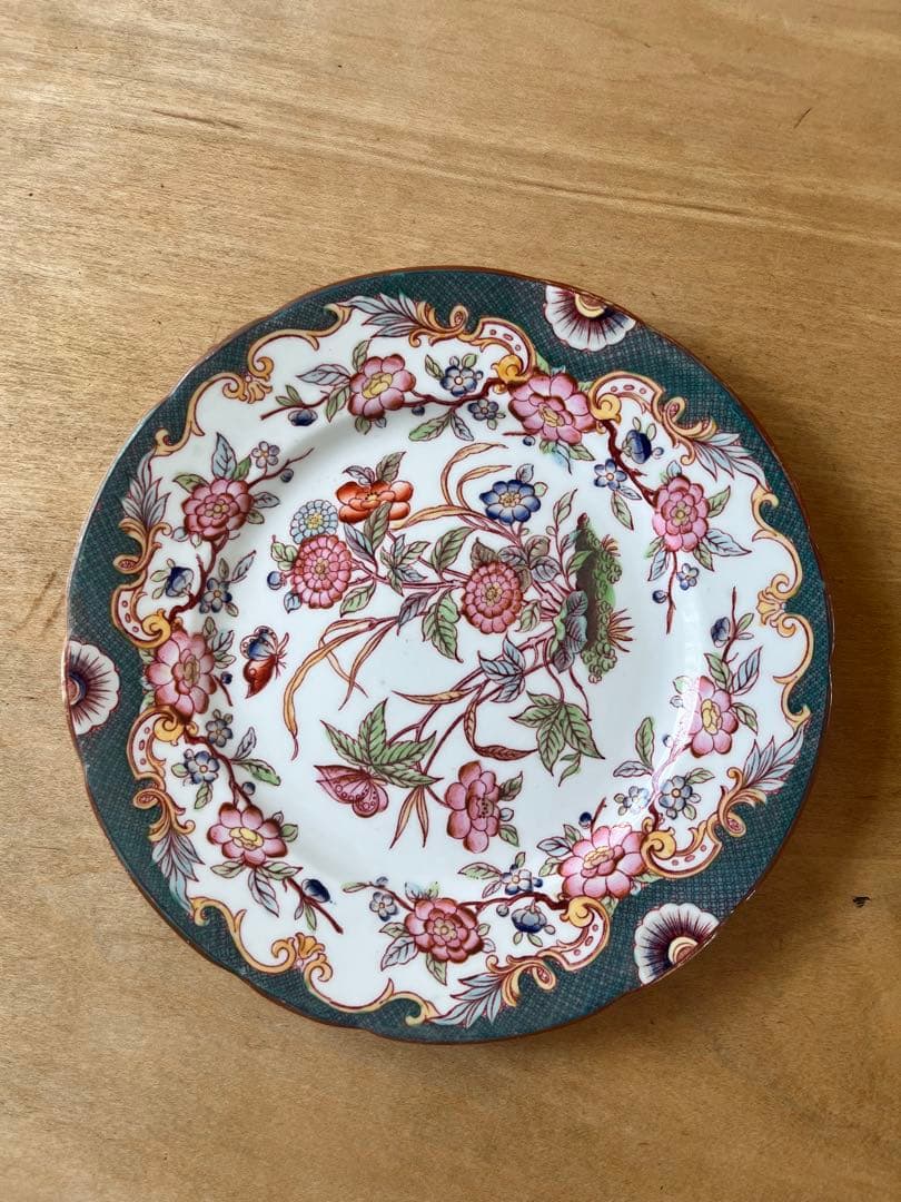 Yukidaruma【サルグミンヌ】ミントン デザート皿1枚　ソーサー1枚