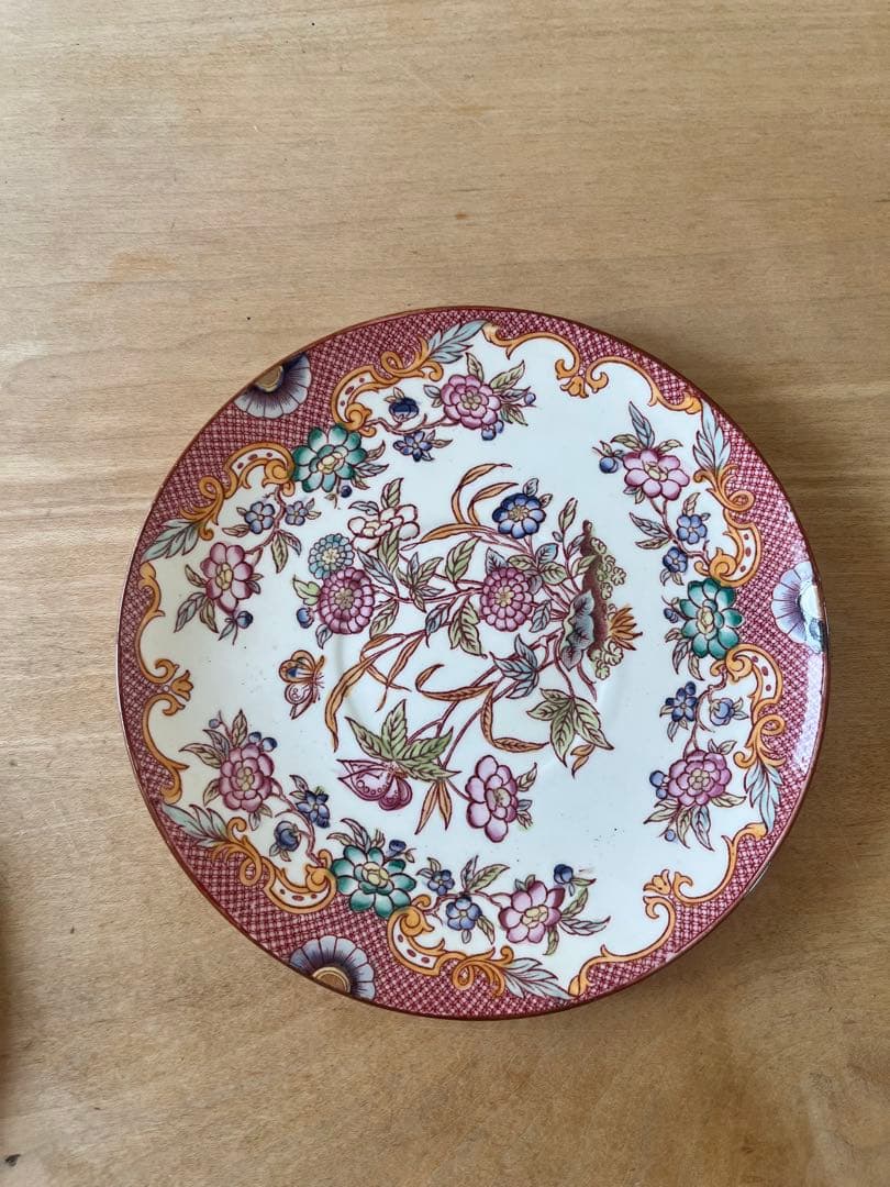 Yukidaruma【サルグミンヌ】ミントン デザート皿1枚　ソーサー1枚