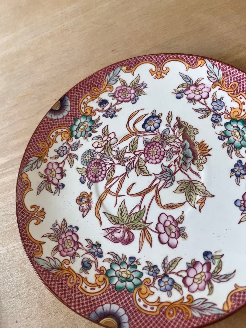 Yukidaruma【サルグミンヌ】ミントン デザート皿1枚　ソーサー1枚