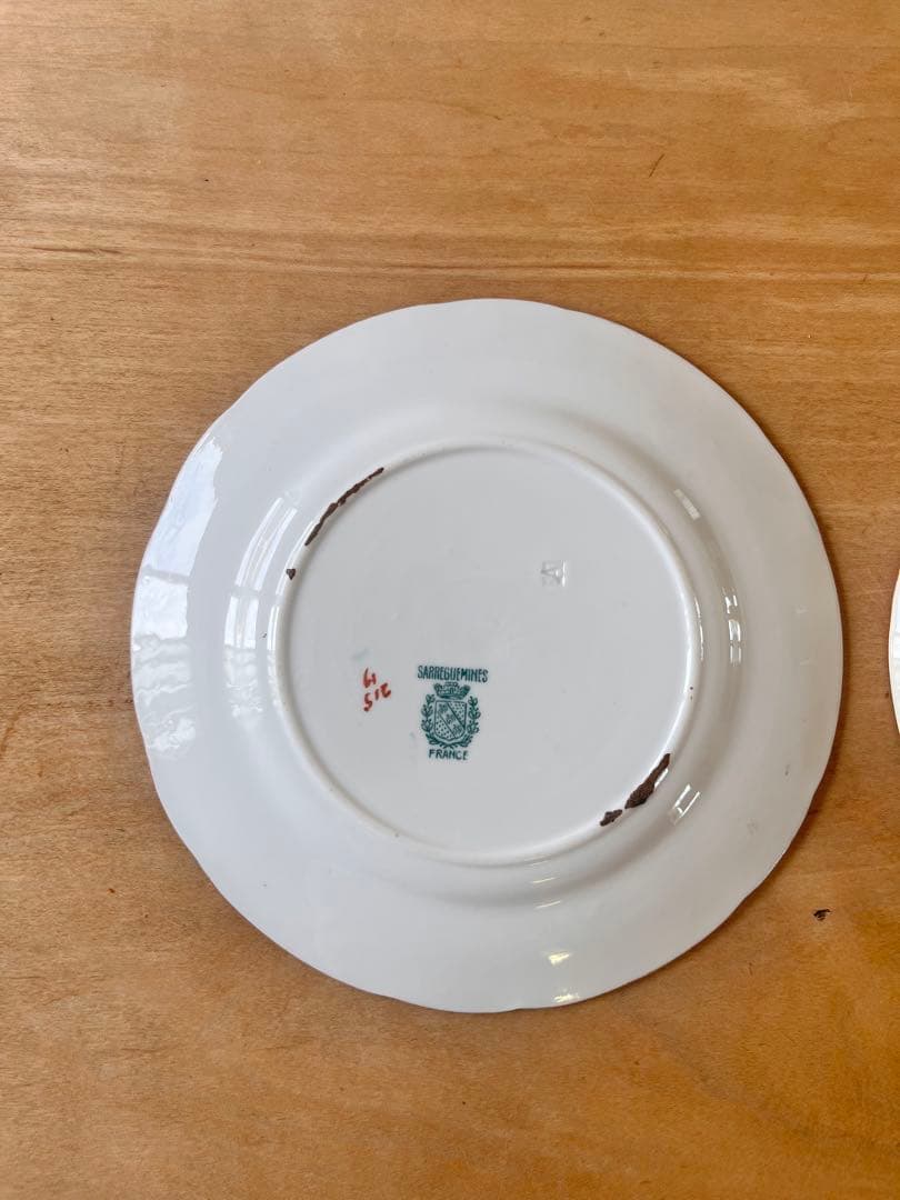 Yukidaruma【サルグミンヌ】ミントン デザート皿1枚　ソーサー1枚