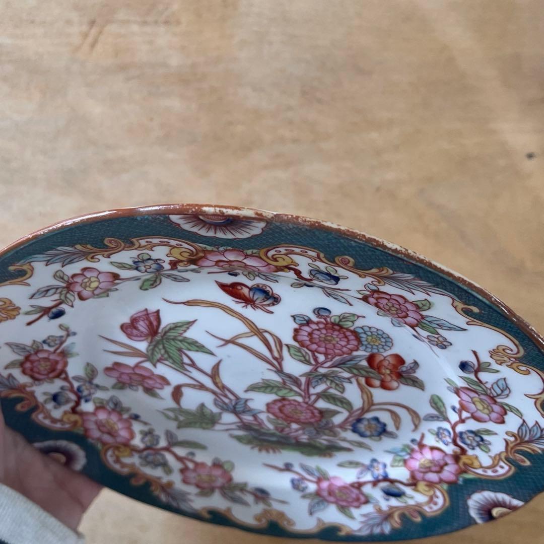 Yukidaruma【サルグミンヌ】ミントン デザート皿1枚　ソーサー1枚