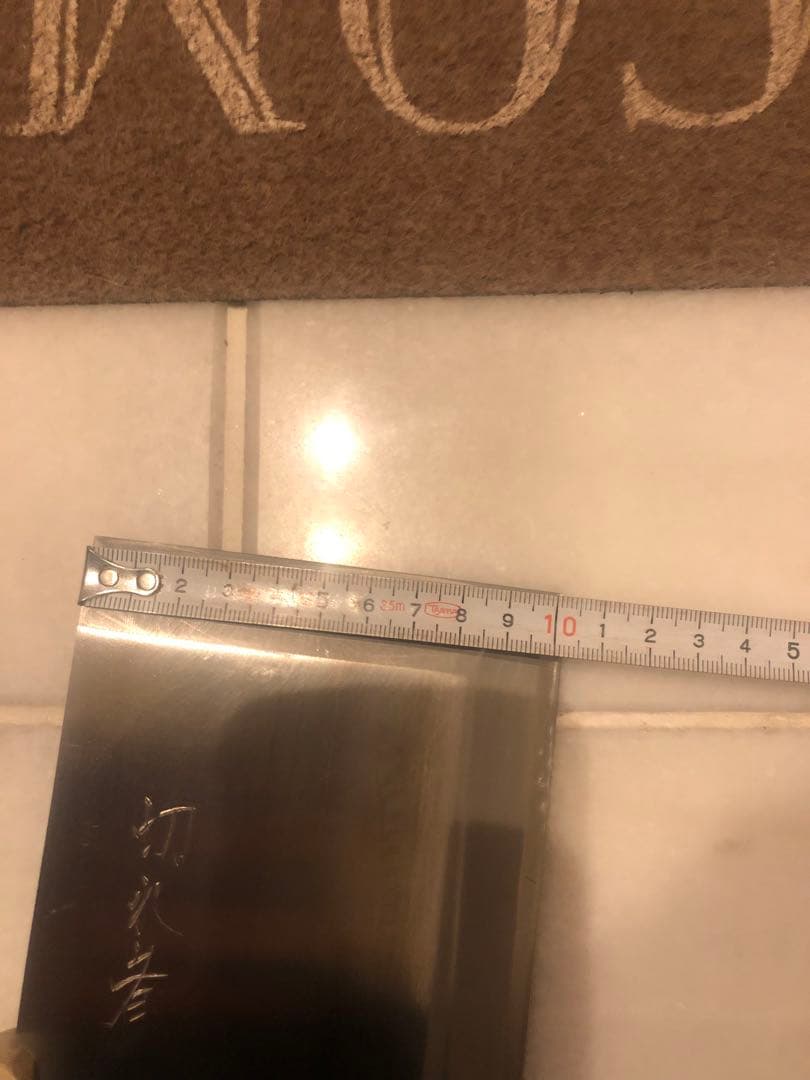 そば・麺切り包丁 ステンレス鋼製　切れ者