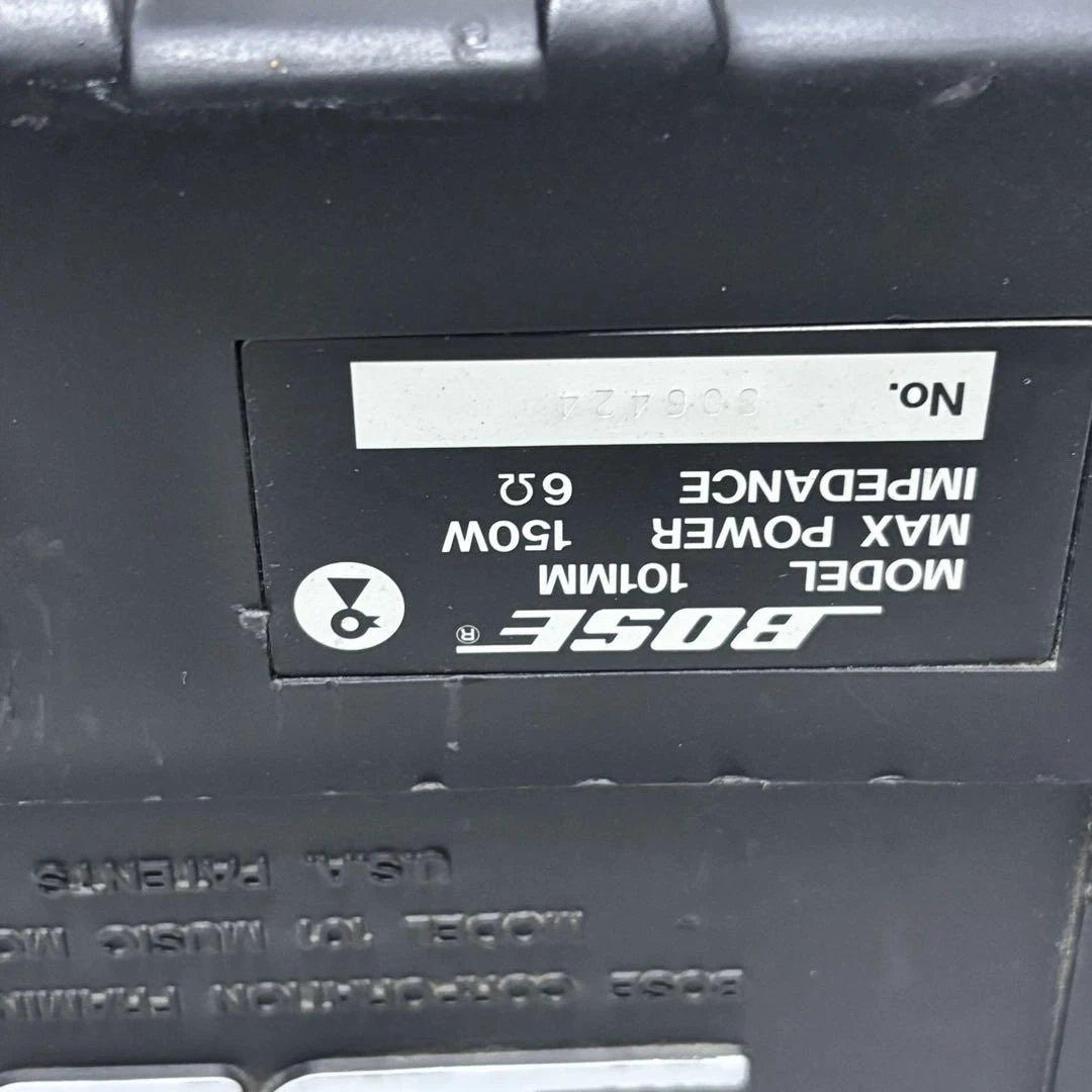 BOSE 101MM スピーカー ペア ブラック 純正ブラケット付 シリアル連番