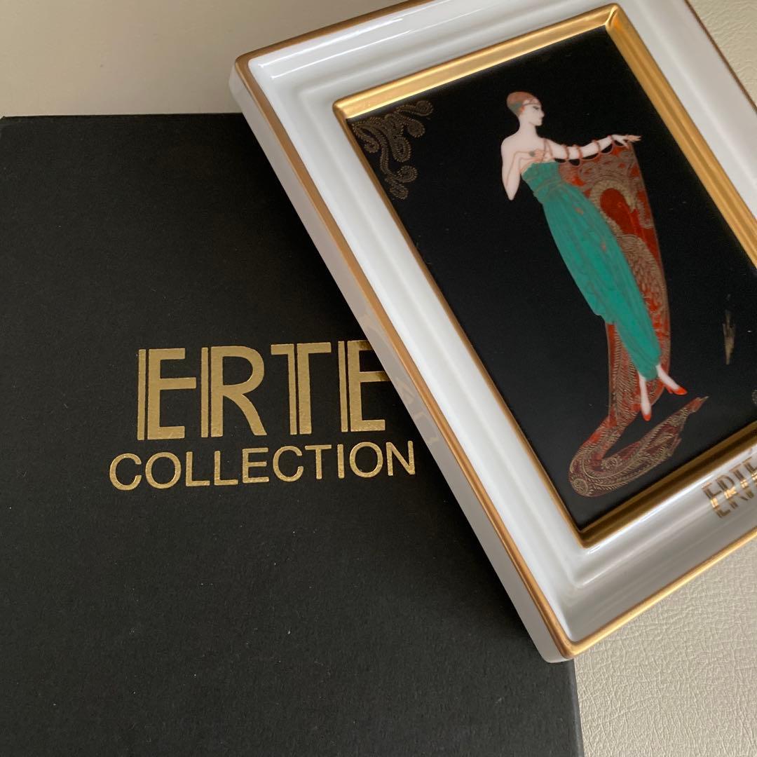ERTE アートプレート 女性イラスト