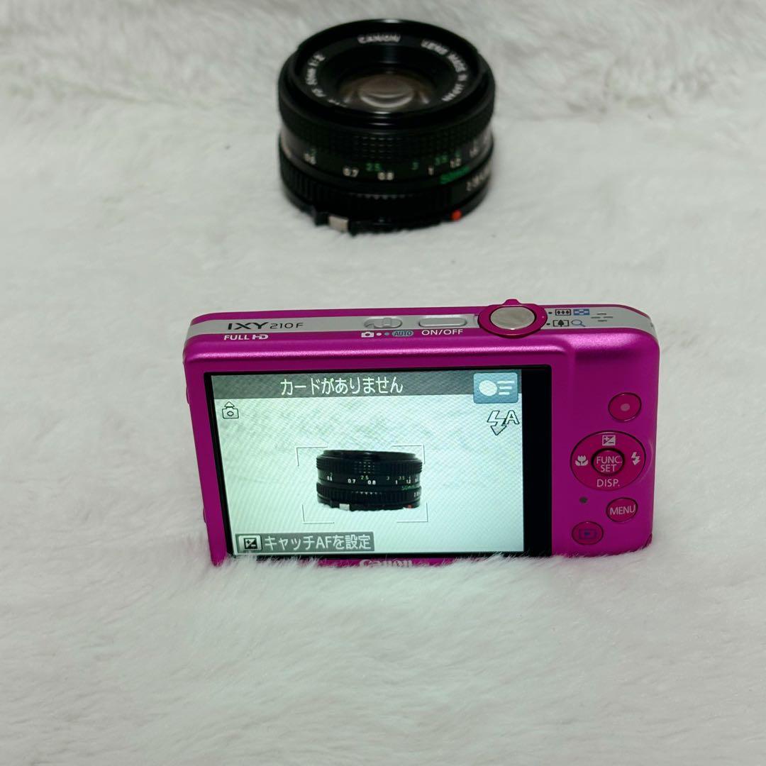 【極美品】Canon IXY210F ピンク