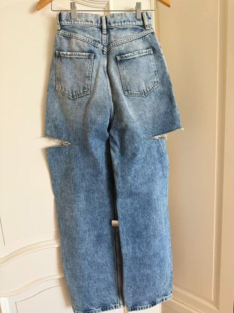 即日発送メゾンマルジェラ　maison margiela スラッシュデニム　M