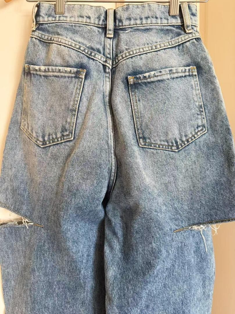 即日発送メゾンマルジェラ　maison margiela スラッシュデニム　M