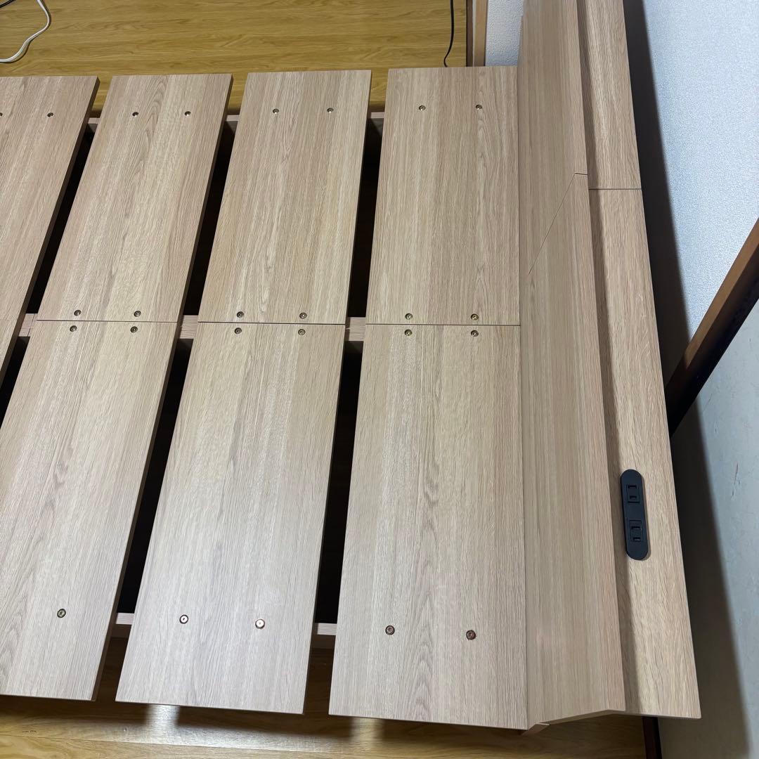 【直接受渡】愛知岐阜 ラシク ベッドフレーム トゥーリエ セミダブル すのこ