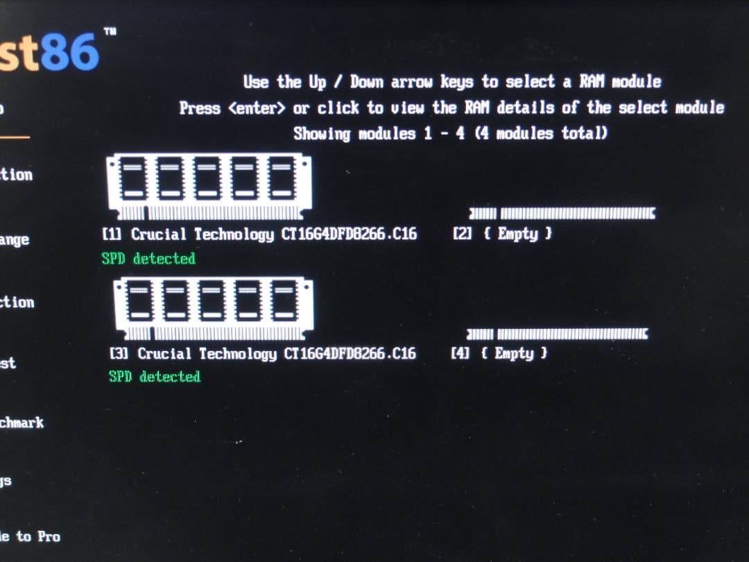 crucial DDR4 2666　32GB（16GB×2枚）