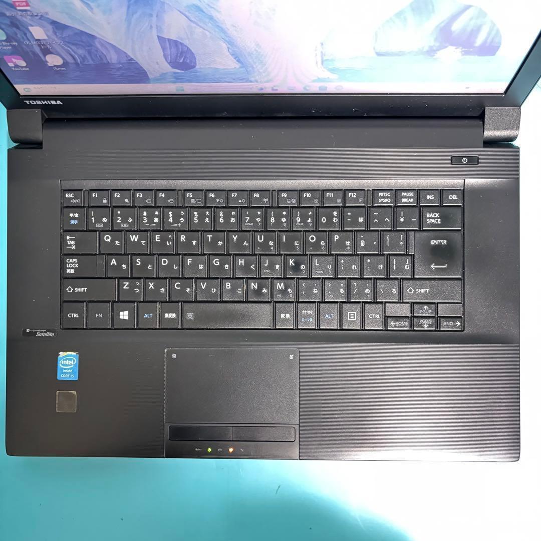 バッテリー〇Office付★東芝★Core i5★新品爆速SSD★メモリ8GB