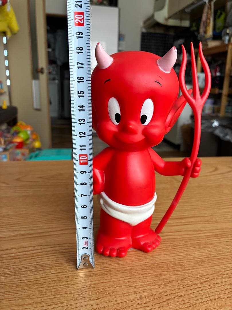 【希少品】ホットスタッフザリトルデビル　ソフビ貯金箱