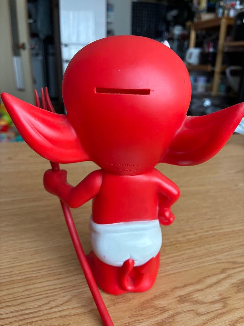 【希少品】ホットスタッフザリトルデビル　ソフビ貯金箱