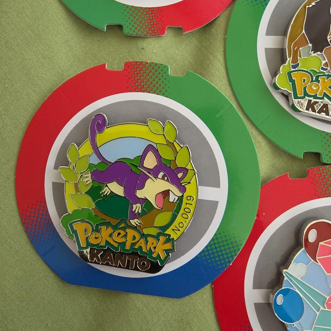 ポケパーク カントー ピンズ 10個セット　ピンバッジ