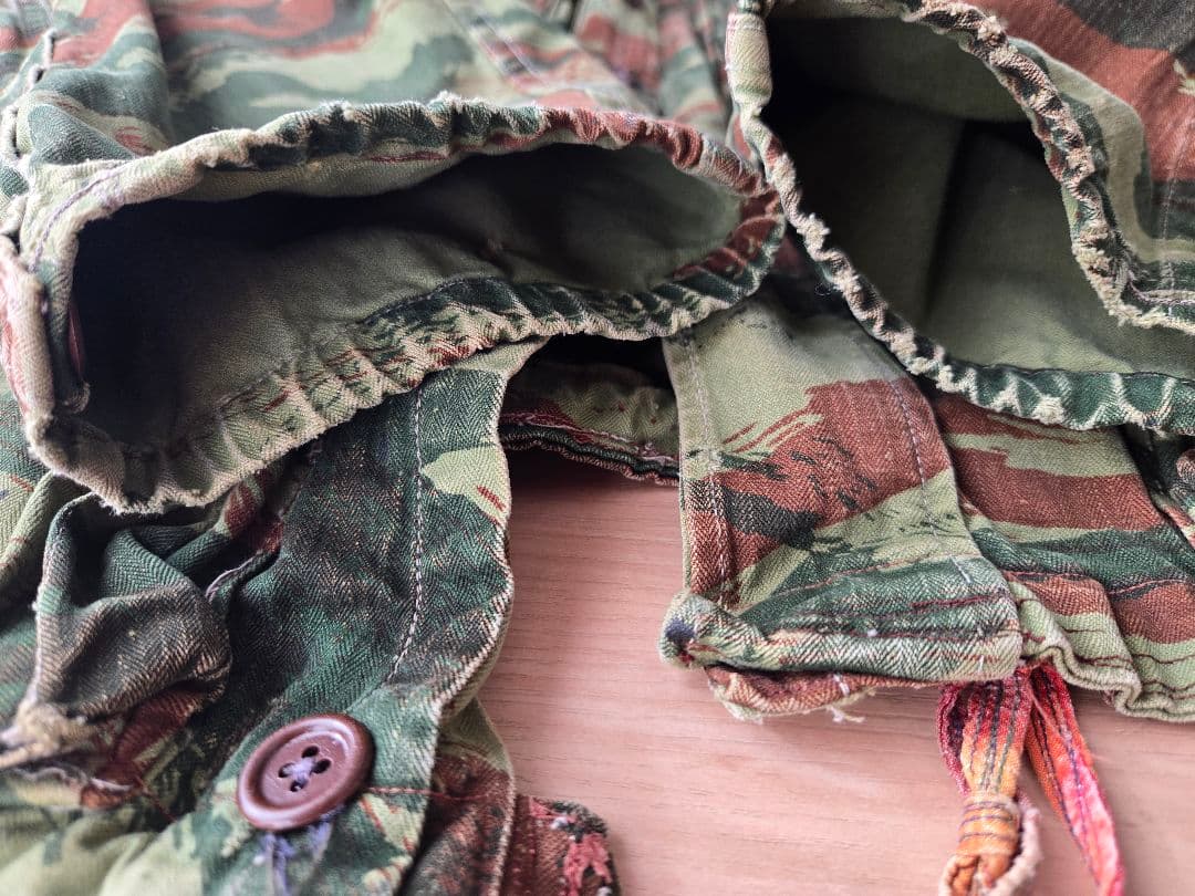 フランス軍 リザードカモ TAP47 パラトルーパージャケット 50s