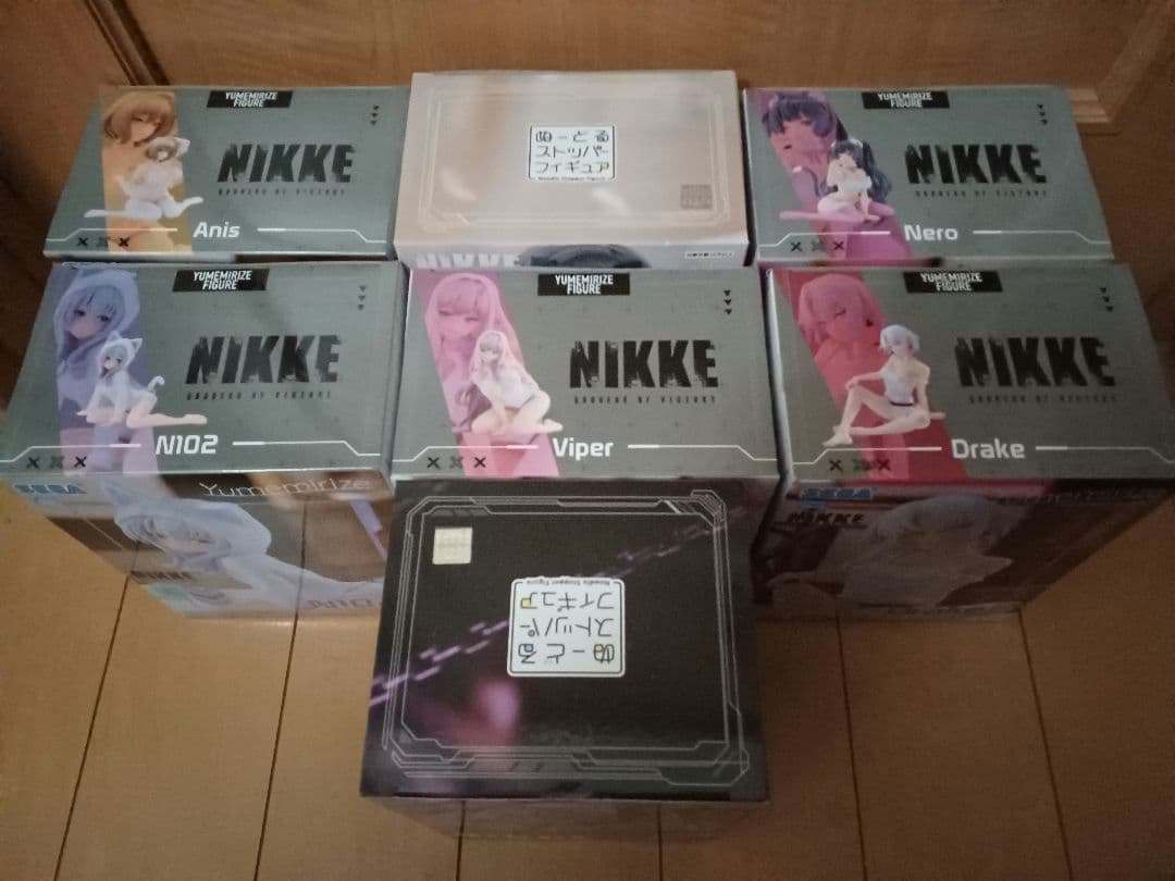 勝利の女神 NIKKE ニケ フィギュア Yumemirize 7体セット