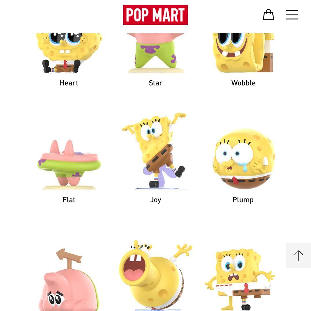 POP MART SpongeBob SquarePants フィギュア