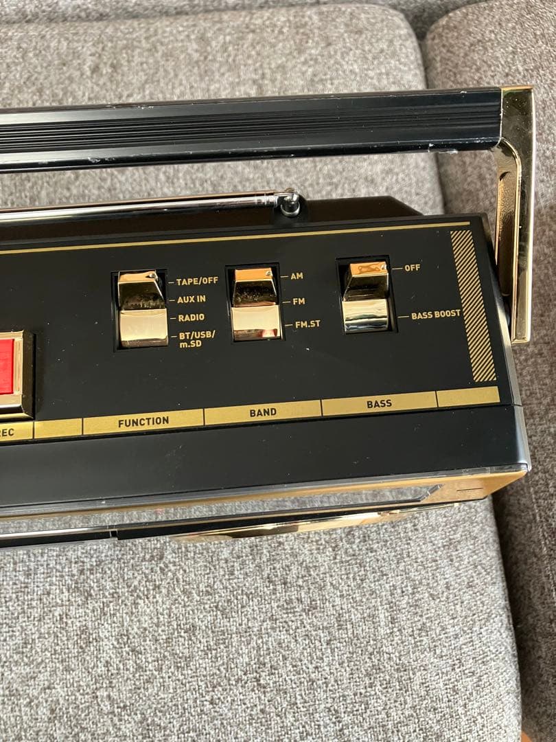 未使用ORION BlueTooth搭載 ステレオ ラジオカセット SCR-B7