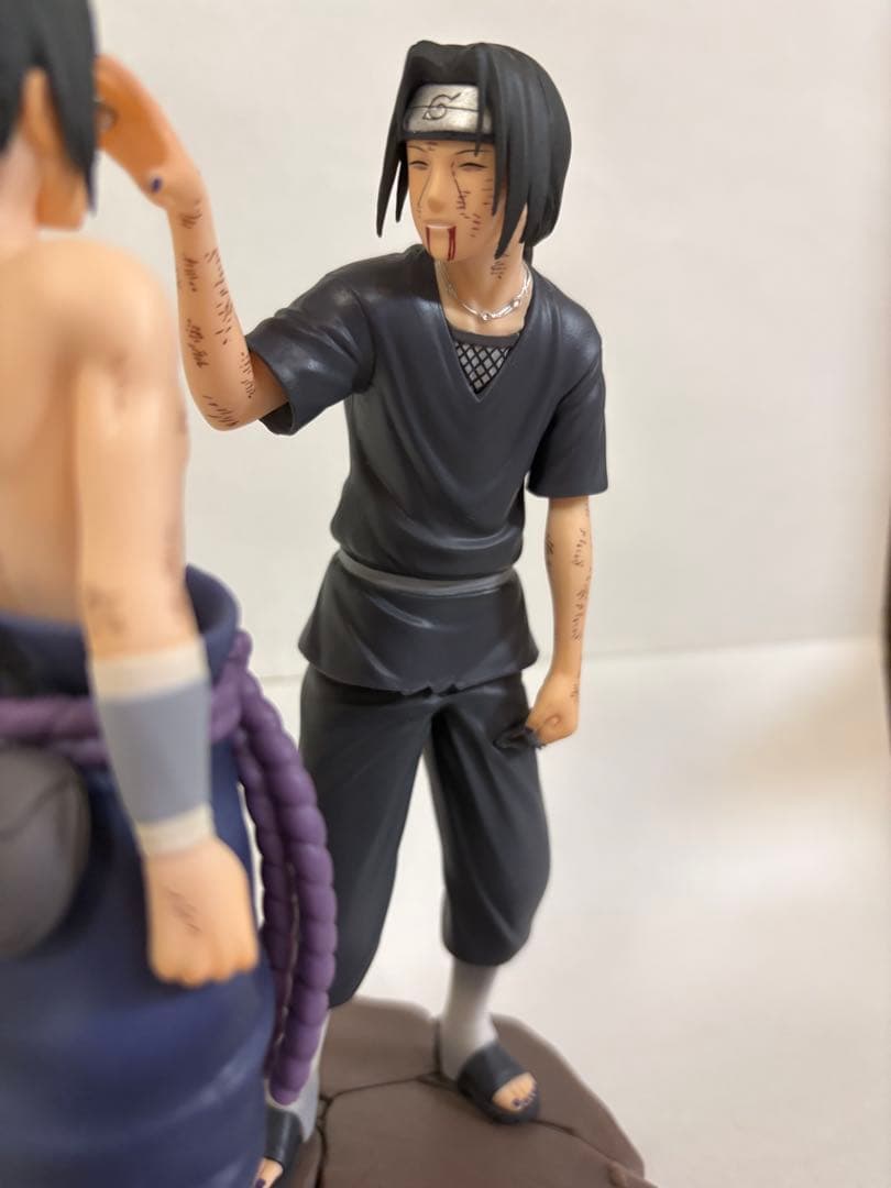 一番くじ NARUTO疾風伝 心を写す赤き瞳 ラストワン賞 サスケ＆イタチ 箱有