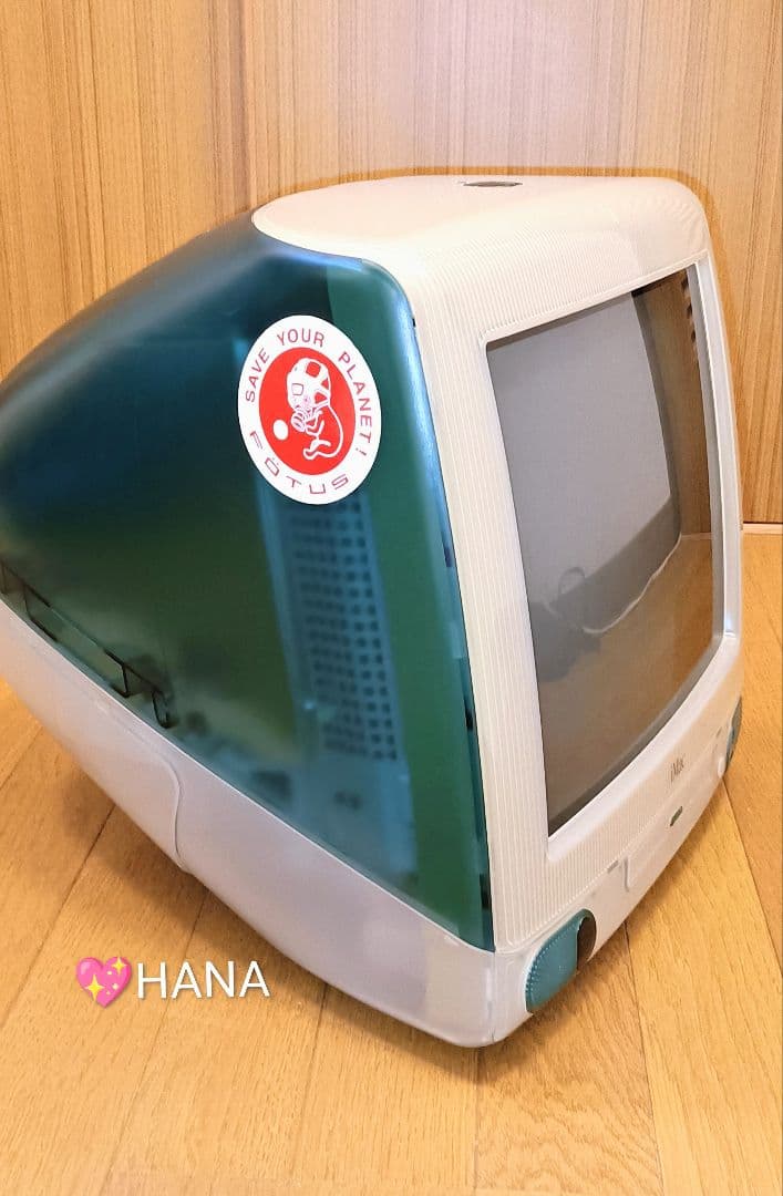ジャンク品※Apple 初代iMac Rev.B ボンダイブルー本体のみ