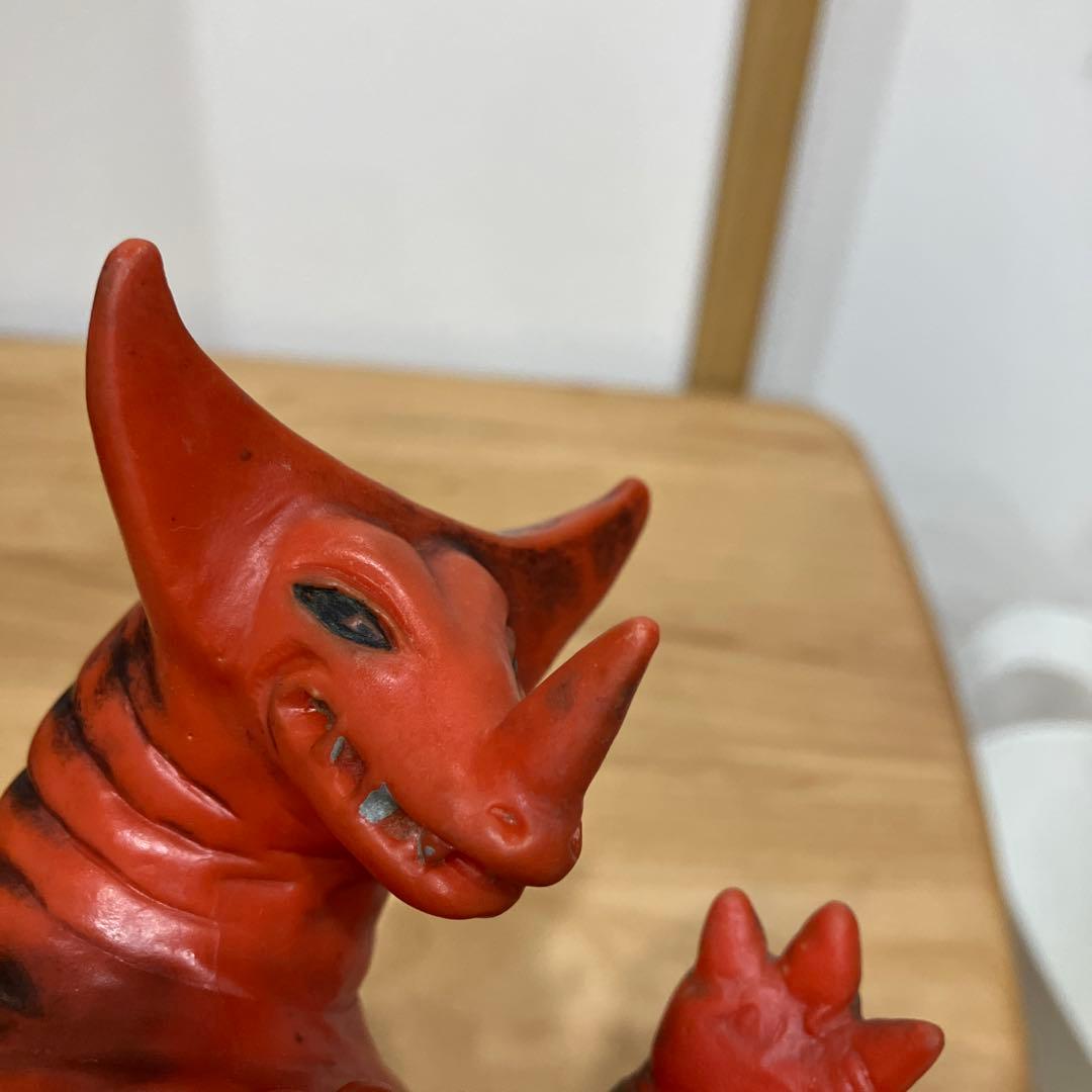 ブルマァク　ゴモラ　ソフビ　マルサン　ウルトラマン　当時物　ジャンク品