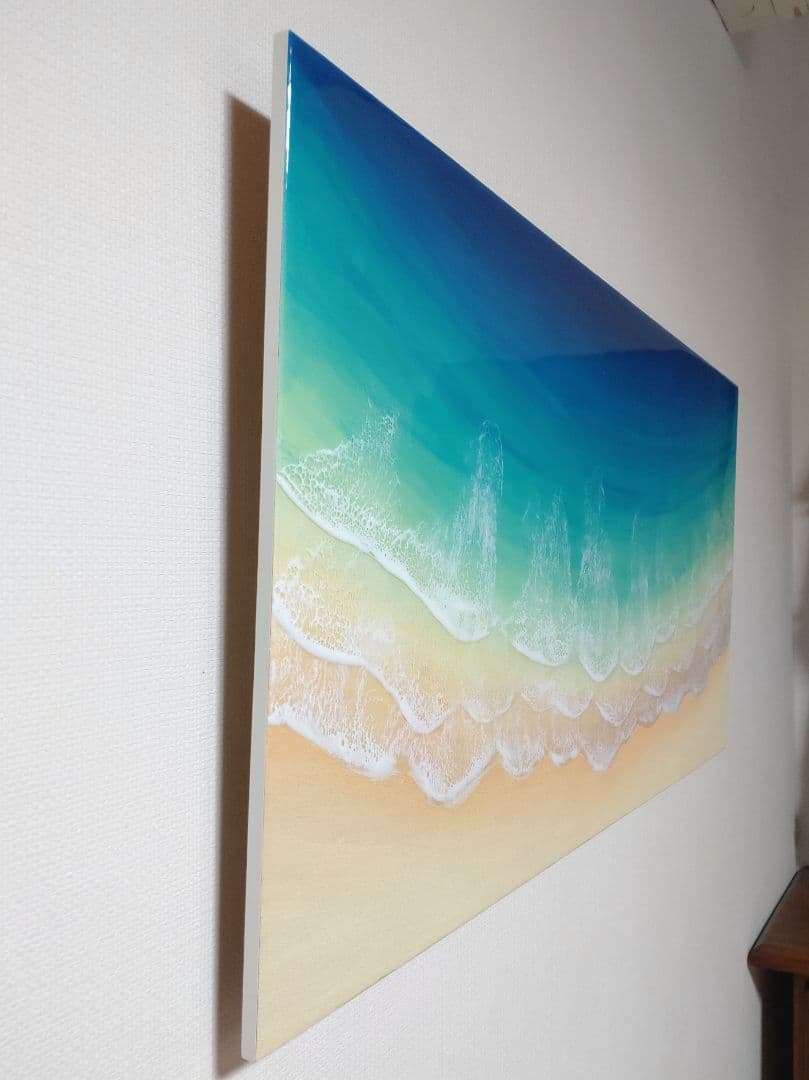 レジンアート(Okinawa Blue・Plate type・900×450)
