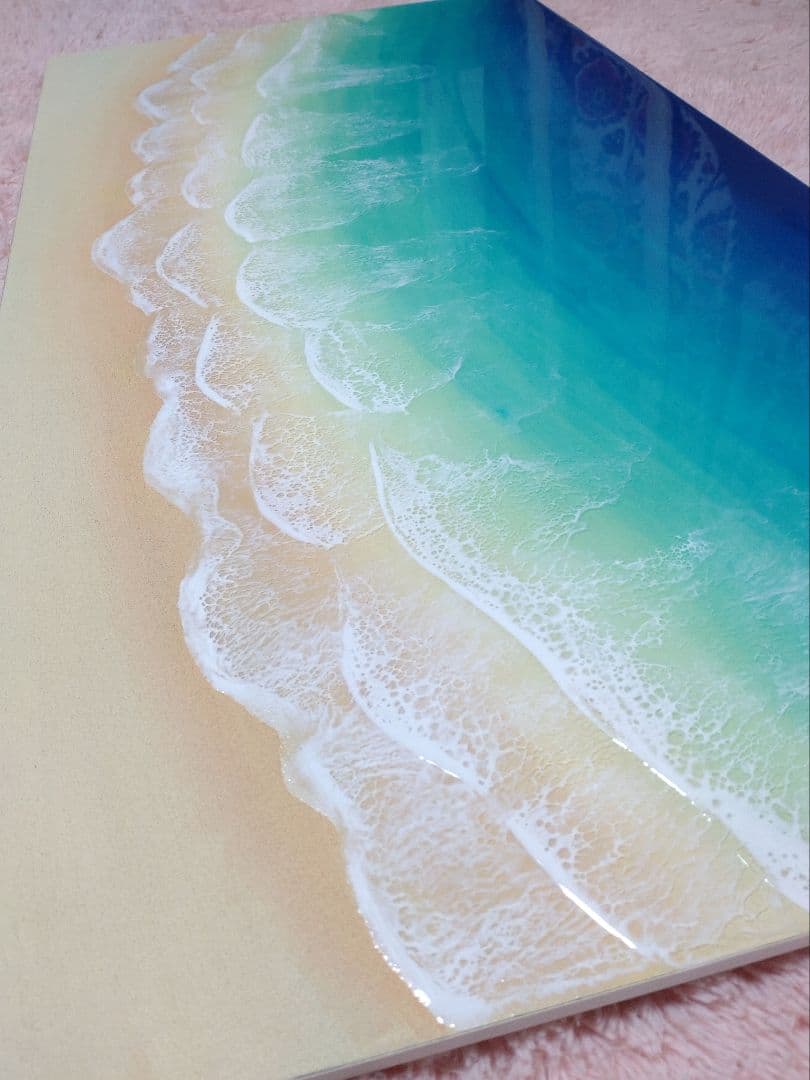 レジンアート(Okinawa Blue・Plate type・900×450)