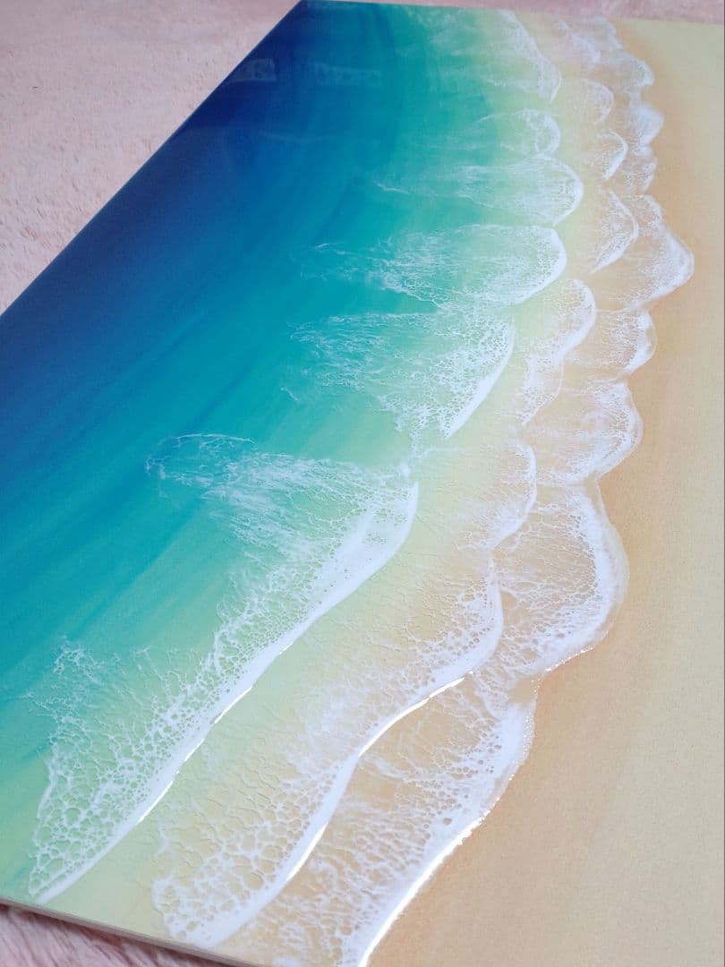 レジンアート(Okinawa Blue・Plate type・900×450)