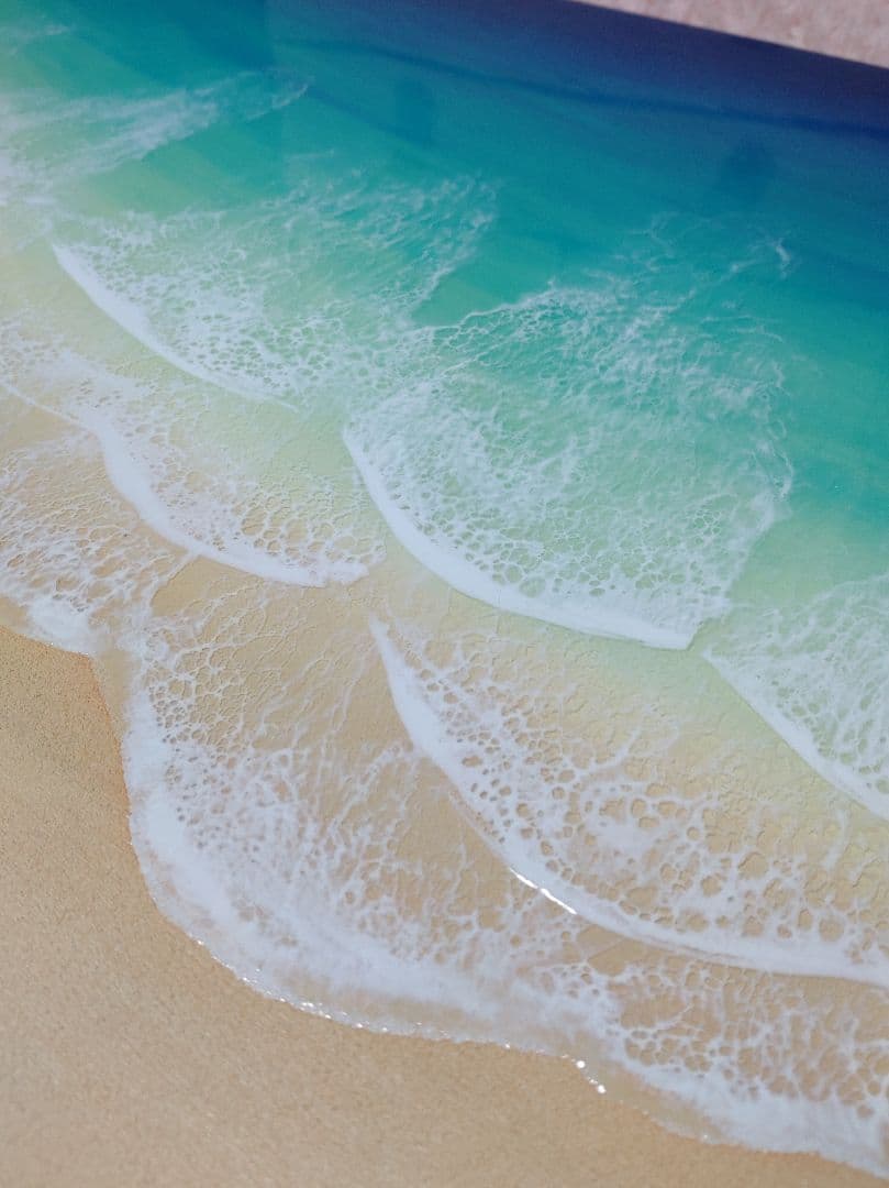 レジンアート(Okinawa Blue・Plate type・900×450)