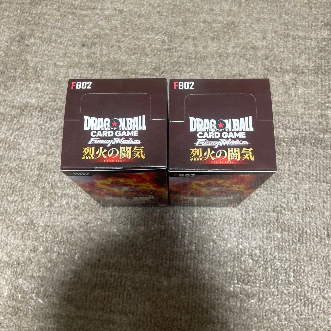 【新品未開封】烈火の闘気 純正テープ付 フュージョンワールド 2BOX