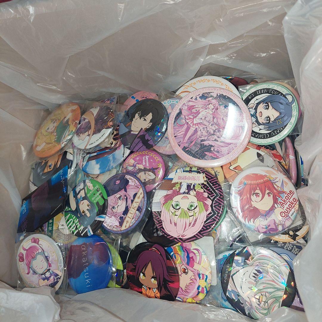大量 約280個 アニメ ノンジャンル 缶バッジ のみ まとめ売り