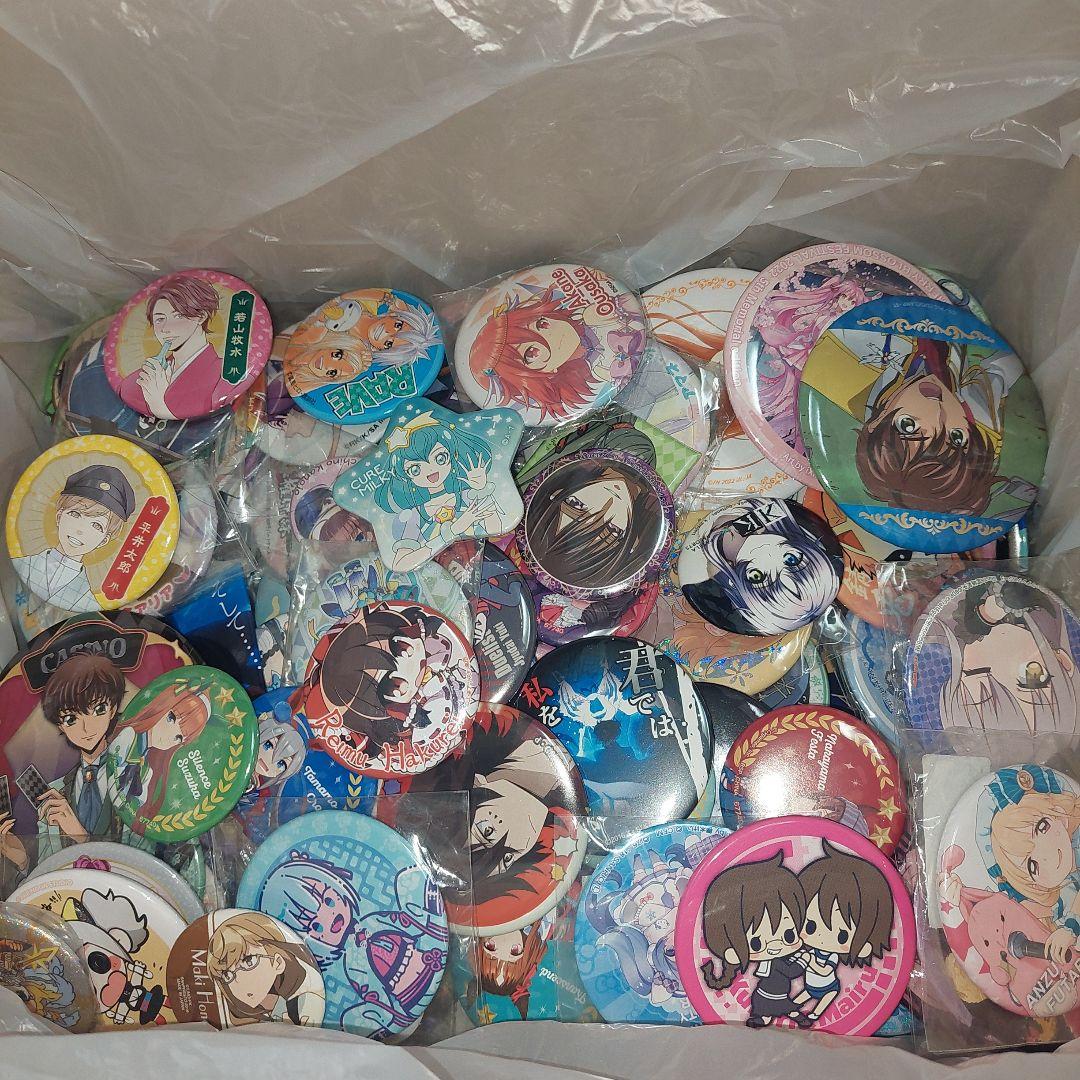 大量 約280個 アニメ ノンジャンル 缶バッジ のみ まとめ売り