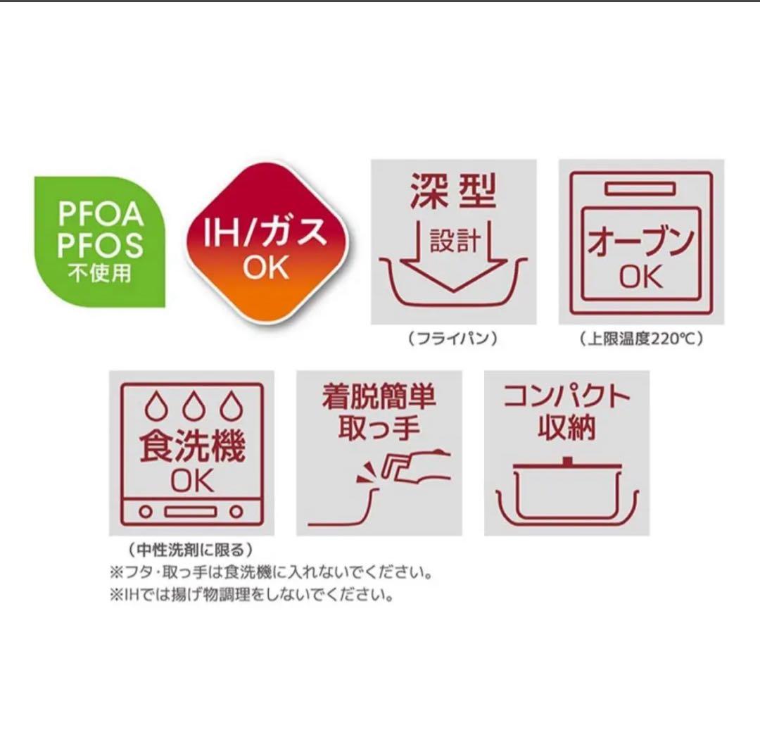 THERMOSフライパン・鍋8点セット