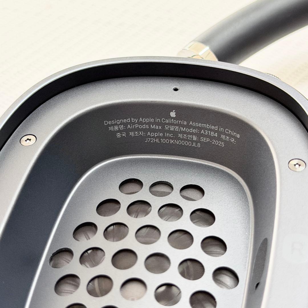 【正規品】AirPods Max USB-C ミッドナイトブラックA3184