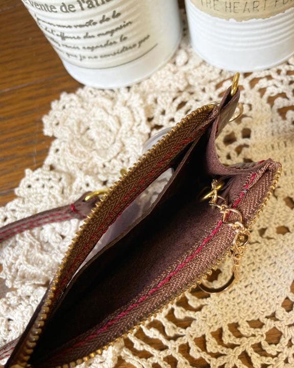 ご確認用　ペンケース　パスケース　牛革　本革　小銭入れ　財布