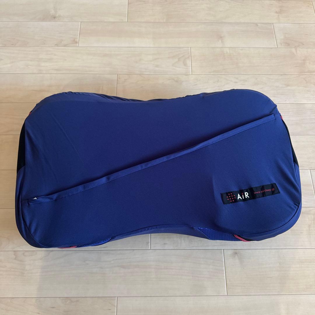 西川　Air 4D （エアー４D）枕　高め　used 専用カバー付き