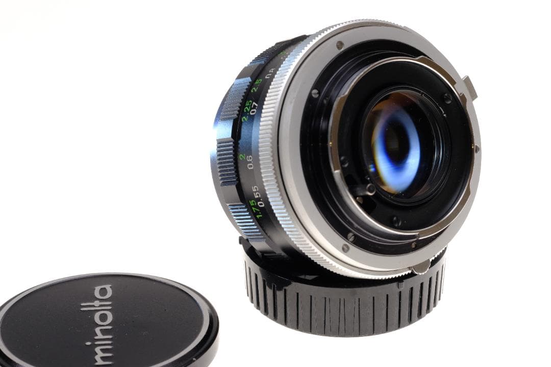 極上無傷 ミノルタ MC ROKKOR-PF 55/1.7 整備済 完動品 完璧