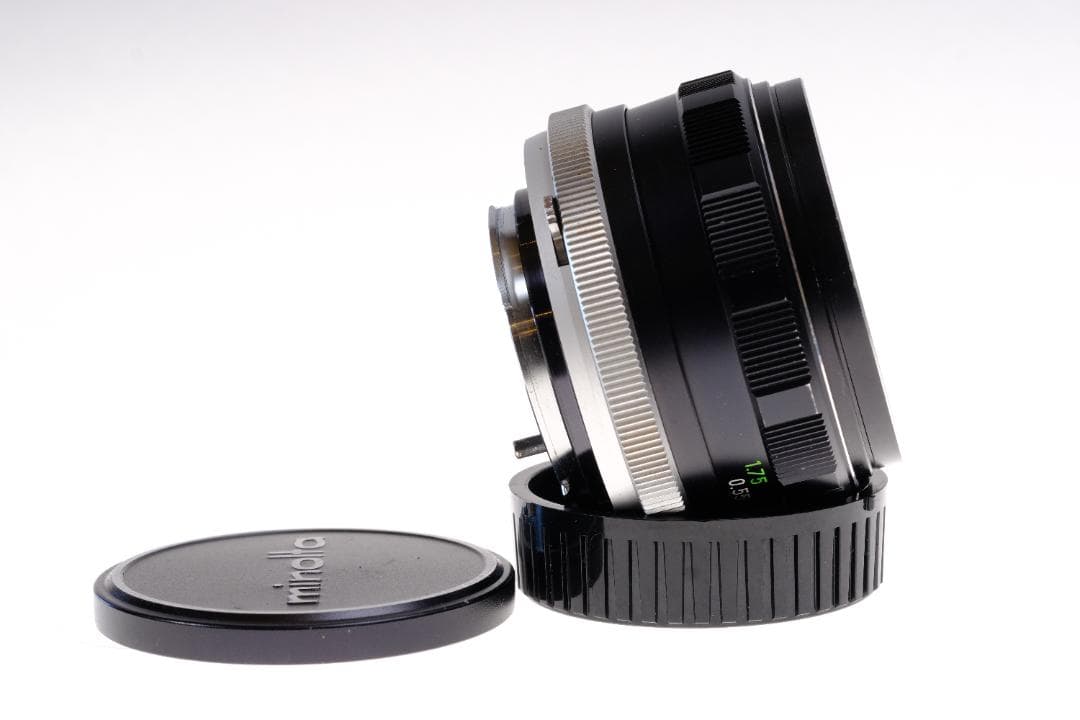 極上無傷 ミノルタ MC ROKKOR-PF 55/1.7 整備済 完動品 完璧