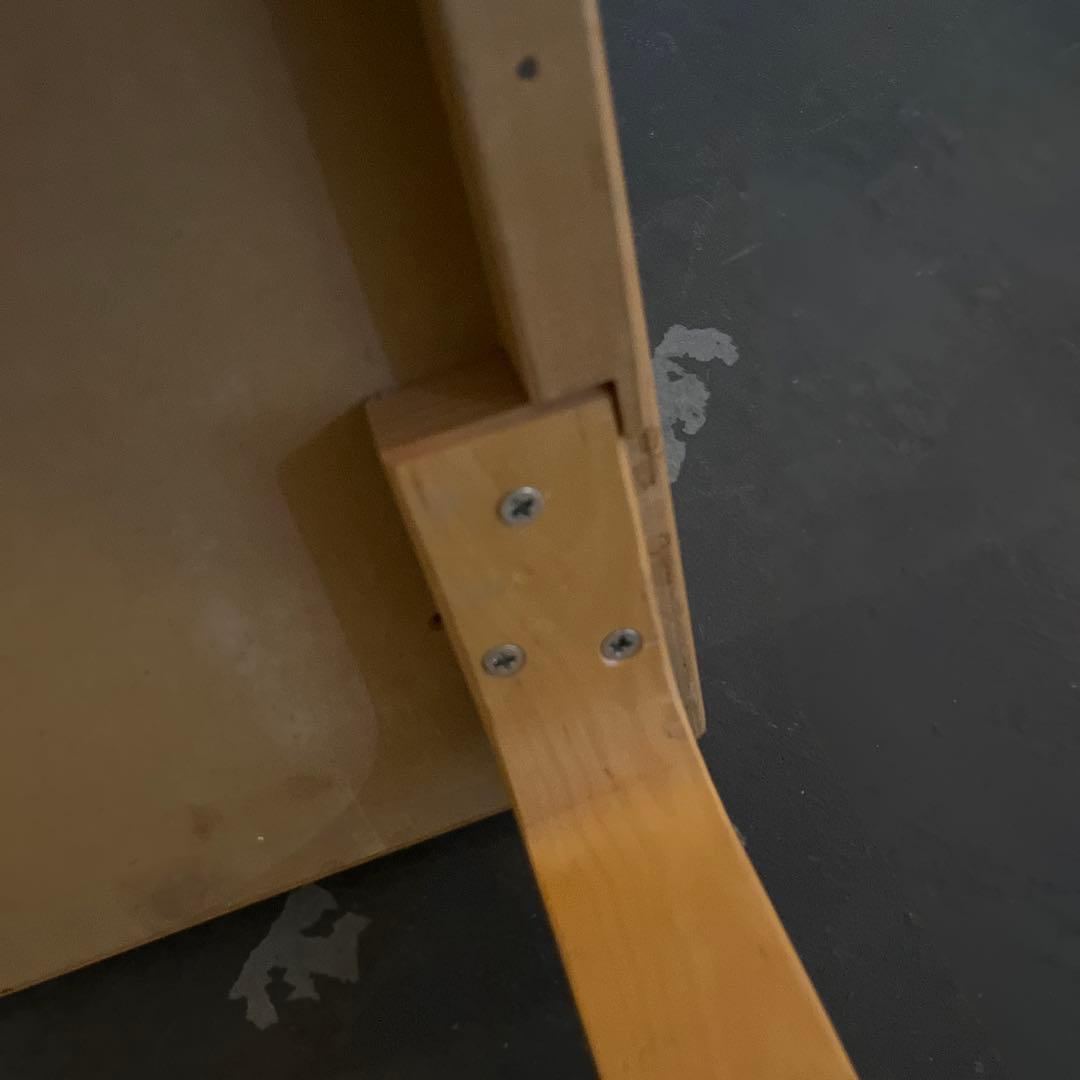 アルテック　Artek table 正方形AlvarAalto グレーリノリウム