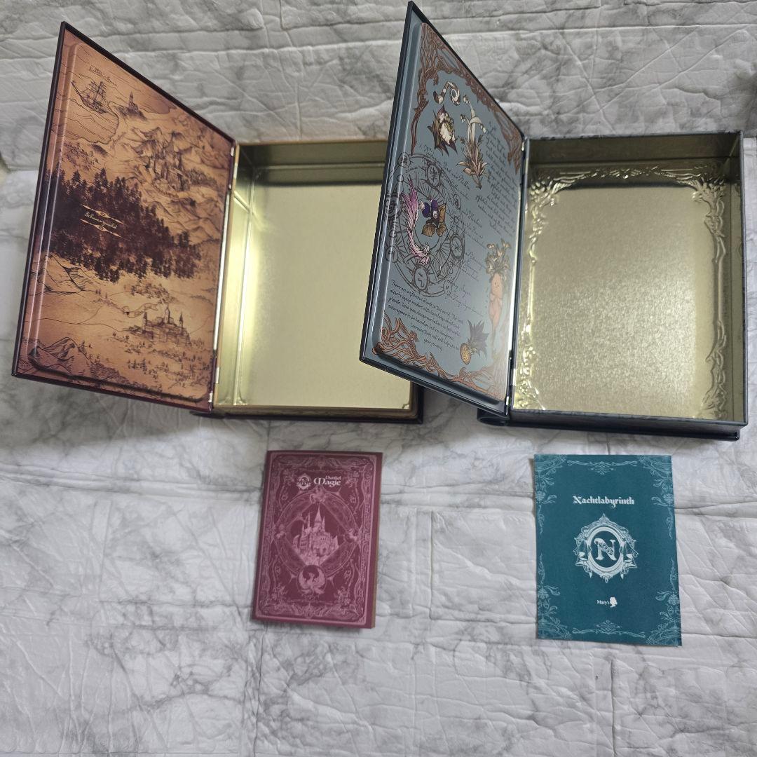 ナハトラビュリント　ブック型缶　全種セット