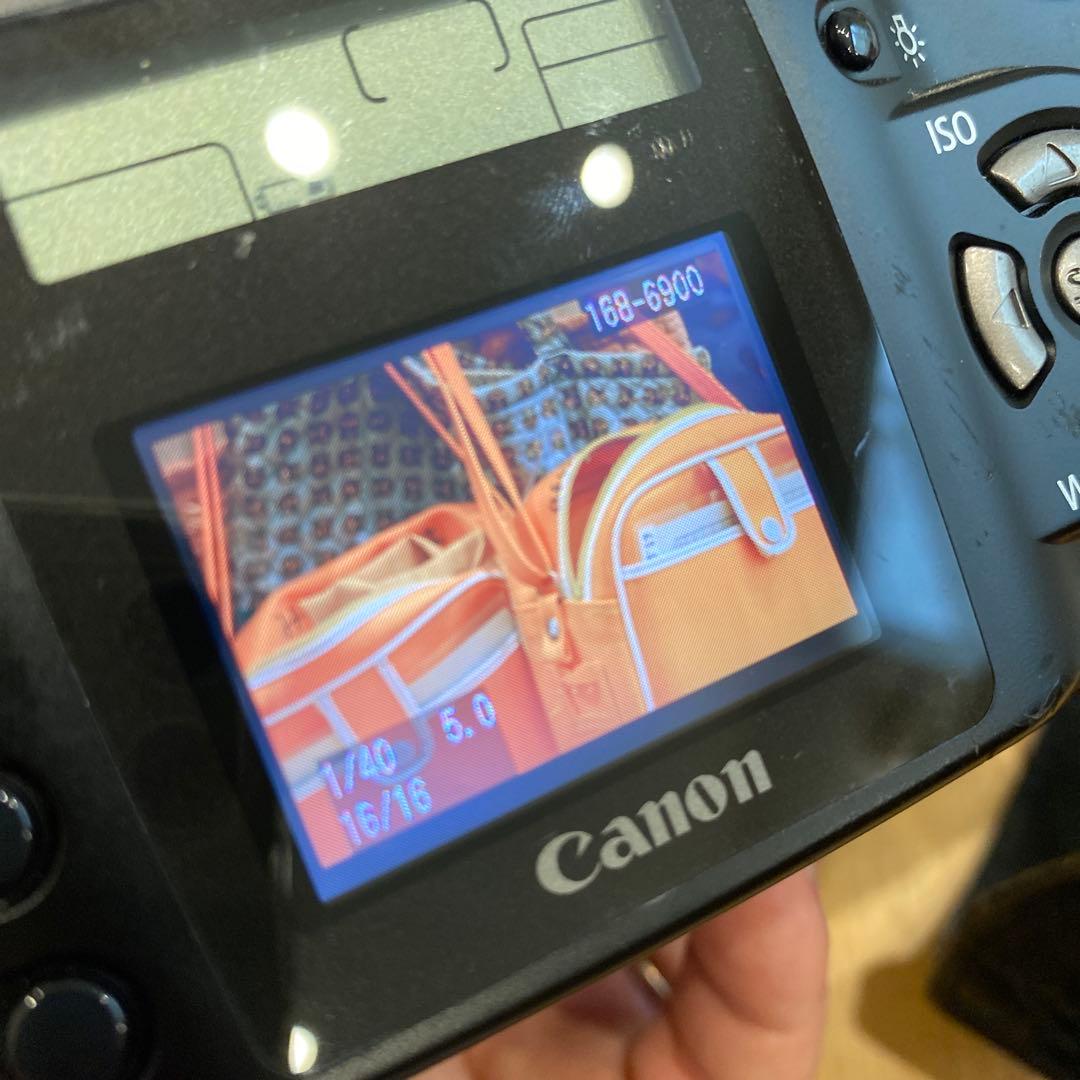 Canon EOS Kiss 初代黒　デジタル一眼タムロン　18-200 動作品