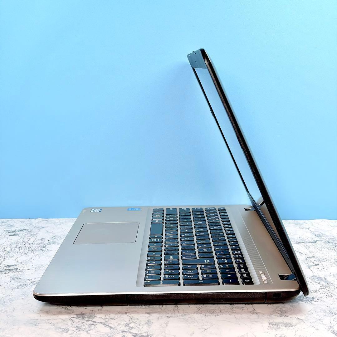 初心者におすすめ✨Win11✨オフィス✨カメラ✨ASUS✨ブラックノートパソコン