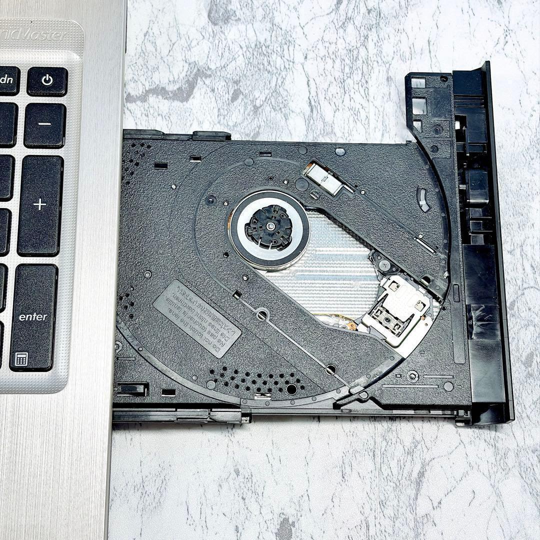 初心者におすすめ✨Win11✨オフィス✨カメラ✨ASUS✨ブラックノートパソコン