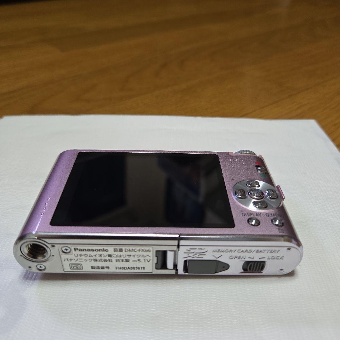 Panasonic LUMIX DMC-FX66　ピンク　本体のみ　動作済確認